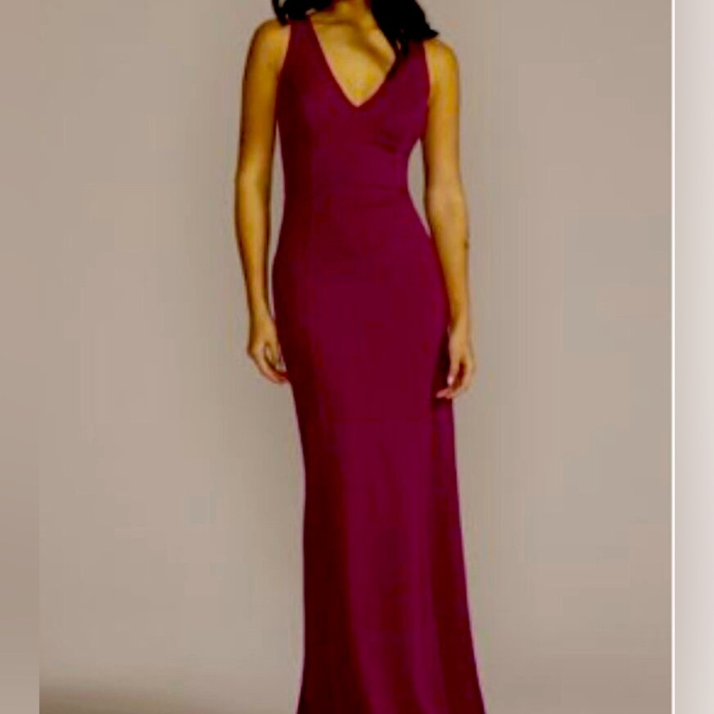 David’s Bridal Elegant Sleeveless Dress